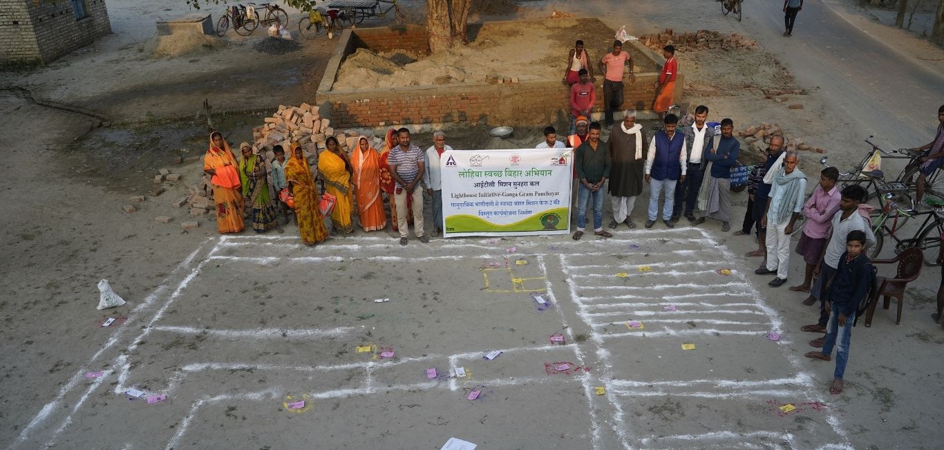 Partners Holding up Poster
